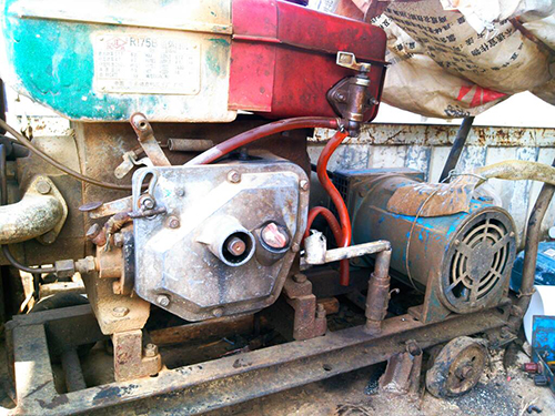 石泉单杠柴油机发电机出租